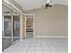 Bright living room with access to a bedroom and patio at 167 Mocha Ct, Punta Gorda, FL 33983