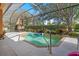 Relaxing screened pool area, perfect for outdoor enjoyment at 4410 Turnberry Cir, North Port, FL 34288