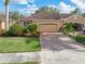 Attractive one-story house with paver driveway at 4410 Turnberry Cir, North Port, FL 34288