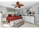 Spacious bedroom with a king-size bed and ample storage at 19310 Water Oak Dr # 203, Port Charlotte, FL 33948