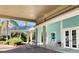 Relaxing outdoor seating area at the community clubhouse at 19310 Water Oak Dr # 203, Port Charlotte, FL 33948