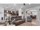 Open living room with kitchen and dining area visible at 2705 Lamkin Rd, North Port, FL 34288
