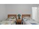 Guest bedroom with two twin beds and closet at 2705 Lamkin Rd, North Port, FL 34288