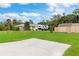 Large backyard with ample space for parking at 4290 Randypaar St, Port Charlotte, FL 33948