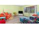 Bright living room with comfortable seating at 4290 Randypaar St, Port Charlotte, FL 33948