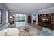 Living room with golf course view at 25623 Heritage Lake Blvd. # 57, Punta Gorda, FL 33983