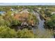 Scenic waterfront property with boat dock and lift along a serene canal community at 28522 Coco Palm Dr, Punta Gorda, FL 33982