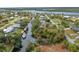 Waterfront home featuring boat dock and lift along canals, ideal for boating enthusiasts at 28522 Coco Palm Dr, Punta Gorda, FL 33982