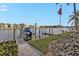 Private boat dock with access to the waterway at 3216 Purple Martin Dr # 122, Punta Gorda, FL 33950