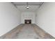 Spacious garage interior with built-in shelving at 3216 Purple Martin Dr # 122, Punta Gorda, FL 33950