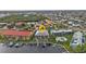 Aerial view showing location and waterfront access at 3216 Purple Martin Dr # 122, Punta Gorda, FL 33950