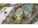 Aerial view of the community and pool area at 5115 Melbourne St # A206, Punta Gorda, FL 33980