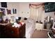 Bedroom with double bed and decorative wall art at 107 Dunn Ne Dr, Port Charlotte, FL 33952