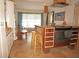 Modern kitchen with an island and stainless steel appliances at 107 Dunn Ne Dr, Port Charlotte, FL 33952
