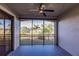 Spacious screened balcony overlooking a scenic view at 1349 Aqui Esta Dr # 125, Punta Gorda, FL 33950