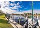 Scenic waterfront property with sailboat and dock at 1349 Aqui Esta Dr # 125, Punta Gorda, FL 33950