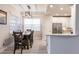 Kitchen and dining area with granite countertops and wooden table at 14009 Black Beauty Dr # 212, Punta Gorda, FL 33955