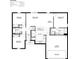 The floor plan displays a 3-bedroom, 2-bathroom home with a great room, kitchen, and garage at 1481 Dufferin Ave, North Port, FL 34286