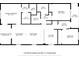 Two-bedroom, two-bath floor plan with screened porch at 1512 Rio De Janeiro Ave # 111, Punta Gorda, FL 33983