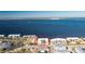 Aerial view of a waterfront building and its surrounding area at 1650 W Marion Ave # 144, Punta Gorda, FL 33950