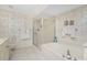 Bathroom featuring a bathtub and shower at 1650 W Marion Ave # 144, Punta Gorda, FL 33950