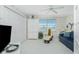 Bright office space with built-in shelving and a comfortable desk chair at 1650 W Marion Ave # 144, Punta Gorda, FL 33950