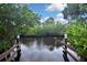 Private dock with access to a tranquil waterway at 24092 Potosi Ct, Punta Gorda, FL 33955