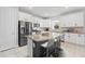 Modern kitchen with stainless steel appliances and granite countertops at 43015 Parkside Ct, Punta Gorda, FL 33982