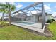 Enjoy this home's refreshing pool and spacious patio area at 43015 Parkside Ct, Punta Gorda, FL 33982