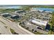 Aerial view of shopping center at 43015 Parkside Ct, Punta Gorda, FL 33982