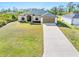 Single story house with green roof and attached garage at 12333 Willmington Blvd, Port Charlotte, FL 33981