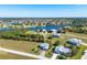 Aerial view showing home's location near water at 17458 Fuego Ln, Punta Gorda, FL 33955