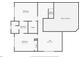 Upper floor plan with two bedrooms, a bathroom, and a loft area at 3800 Bal Harbor Blvd # 312, Punta Gorda, FL 33950