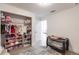 Spacious Bedroom with closet, crib, and access to another room at 1010 Robinhood Dr, Punta Gorda, FL 33982