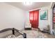 Charming Bedroom featuring a crib, rocking chair, and built-in closet at 1010 Robinhood Dr, Punta Gorda, FL 33982