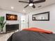 Bright bedroom with a comfortable bed and built in dresser at 1010 Robinhood Dr, Punta Gorda, FL 33982