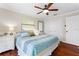 Bedroom with large bed and plenty of closet space at 1925 Jamaica Way, Punta Gorda, FL 33950