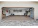Spacious garage with ample storage and room for two cars at 1925 Jamaica Way, Punta Gorda, FL 33950