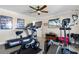 Home gym with various exercise equipment, including stationary bike and elliptical at 1925 Jamaica Way, Punta Gorda, FL 33950