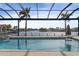 Stunning canal views from this screened-in pool and patio area at 1925 Jamaica Way, Punta Gorda, FL 33950