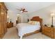 King bedroom with ensuite bathroom and ample closet space at 2813 Sancho Panza Ct, Punta Gorda, FL 33950