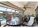 Relaxing pool area with patio furniture and covered lanai at 2813 Sancho Panza Ct, Punta Gorda, FL 33950