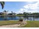 Scenic canal-front view with private dock at 2813 Sancho Panza Ct, Punta Gorda, FL 33950