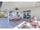 Inviting patio with seating area, perfect for outdoor relaxation at 3021 Palm Dr, Punta Gorda, FL 33950