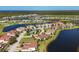 Bird's-eye view of community near golf course and water at 14025 Black Beauty Dr # 412, Punta Gorda, FL 33955