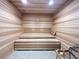 Clean and modern sauna with wooden interior at 14025 Black Beauty Dr # 412, Punta Gorda, FL 33955