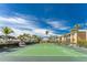 Well-maintained tennis court in a residential community at 2002 Bal Harbor Boulevard # 811, Punta Gorda, FL 33950
