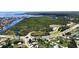 Aerial view showing home near park and water at 112 Sunnyside Nw St, Port Charlotte, FL 33952
