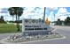 Entrance to William R Gaines Jr Veterans Memorial Park at 112 Sunnyside Nw St, Port Charlotte, FL 33952