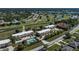 Aerial view showcasing townhomes and landscape at 1216 Rio De Janeiro Ave # 306, Punta Gorda, FL 33983